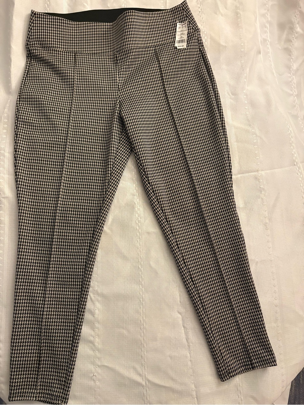 Nine West Black Ponte Leggings
